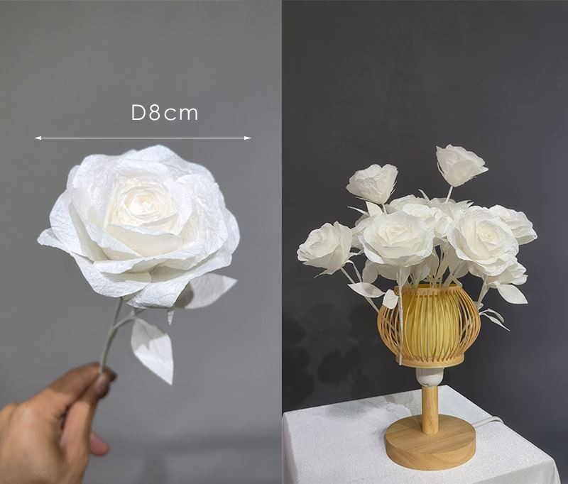 Mini flors de paper per a manualitats